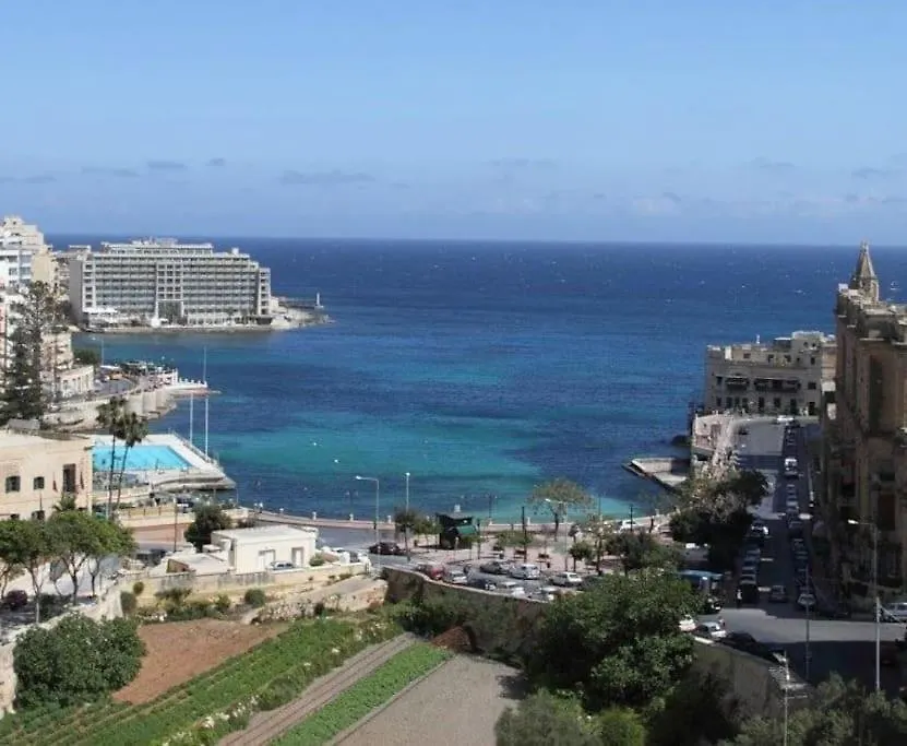 2 Bedrm Apt Seaview Balluta Bay Sliema Malta
